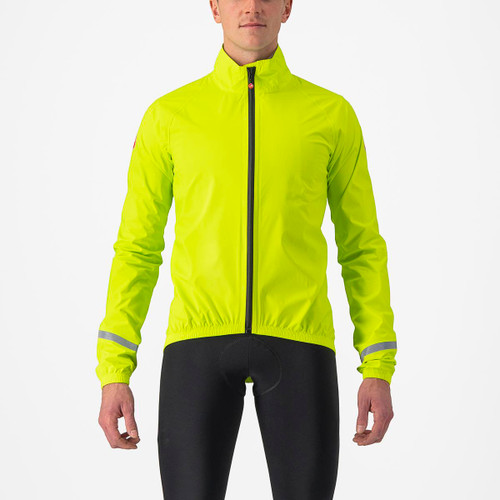 Castelli - Emergency 2 Rain Jacket - Men's - ElectricLime - 2024