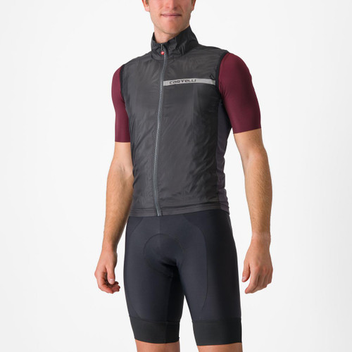 Castelli - Squadra Stretch Vest - Men's - LightBlack/DarkGrey - 2024