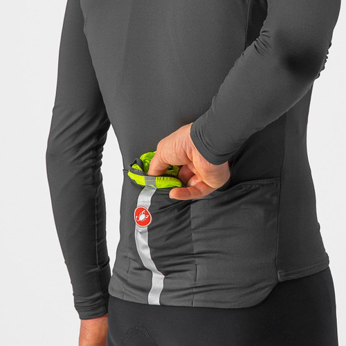 Castelli - Squadra Stretch Vest - Men's - ElectricLime/DarkGrey