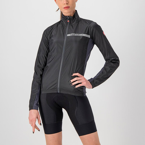 Castelli - Squadra Stretch Jacket - Women's - LightBlack/DarkGrey