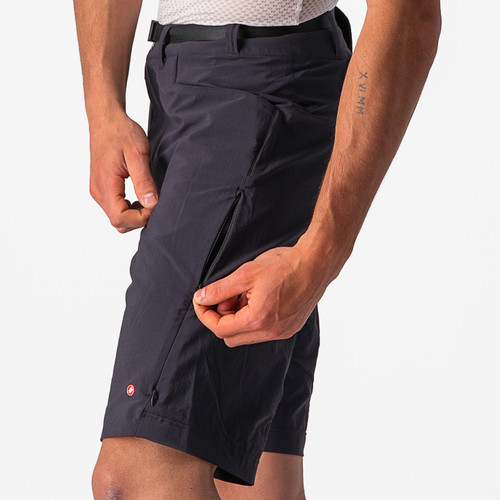 Castelli - Unlimited Trail Baggy Short - Men's - Black Castelli - Unlimited Trail Baggy Short - Men's - Black
