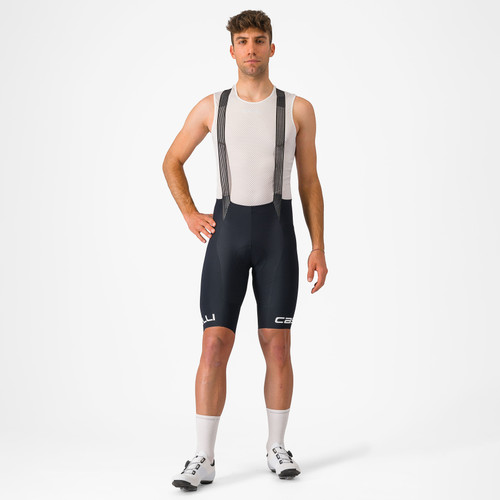 Castelli - Free Aero RC Classic Bib Short - Men's - Black/White - 2024