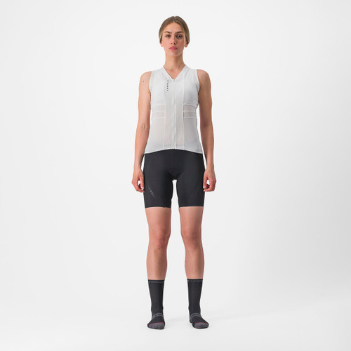 Castelli - Anima 4 Sleeveless - Women's - Ivory/LightBlack