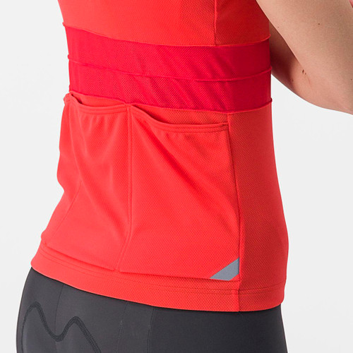 Castelli - Anima 4 Sleeveless - Women's - Hibiscus/SoftOrange