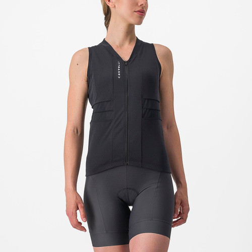 Castelli - Anima 4 Sleeveless - Women's - LightBlack/Ivory - 2024