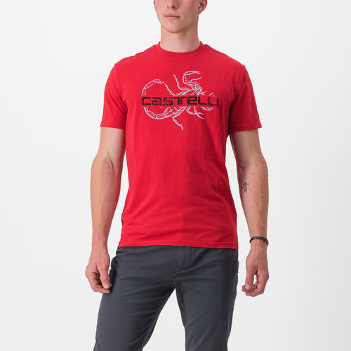 Castelli - Finale Tee - Men's - RedCts - 2024
