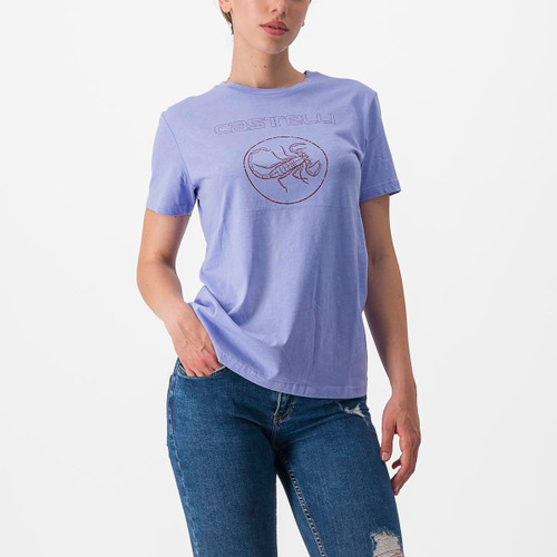 Castelli - Pedalare Tee - Women's - VioletMist/Heather - 2024