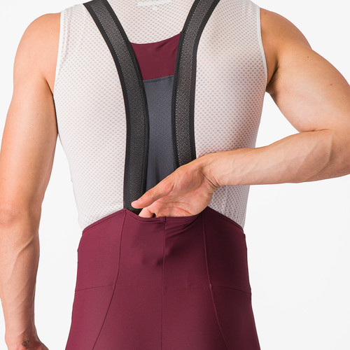 Castelli - Espresso Bib Short - Men's - DeepBordeaux Castelli - Espresso Bib Short - Men's - DeepBordeaux