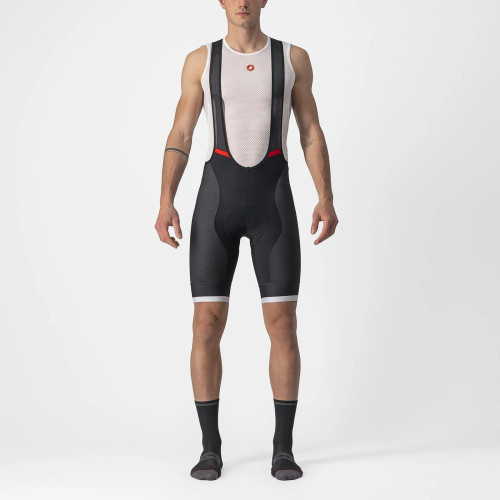 Castelli - Competizione Kit Bib Short  - Men's - Black/SilverGrey - 2024