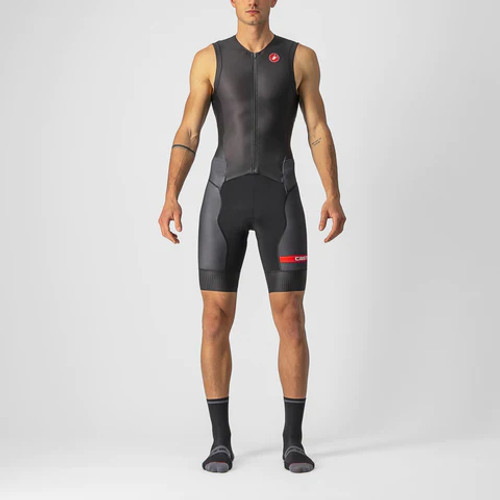 Castelli - Free Sanremo 2 Suit Sleeveless  - Men's - Black - 2024