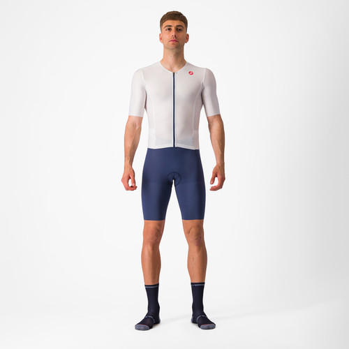 Castelli - Sanremo Ultra Speed Suit  - Men's - Ivory/BelgianBlue - 2024