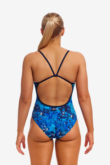 Funkita - Single Strap One Piece - Women's - True Bluey