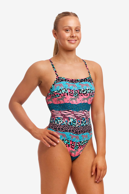 Funkita - Strapped In One Piece - Women's - Wild Things - 2024