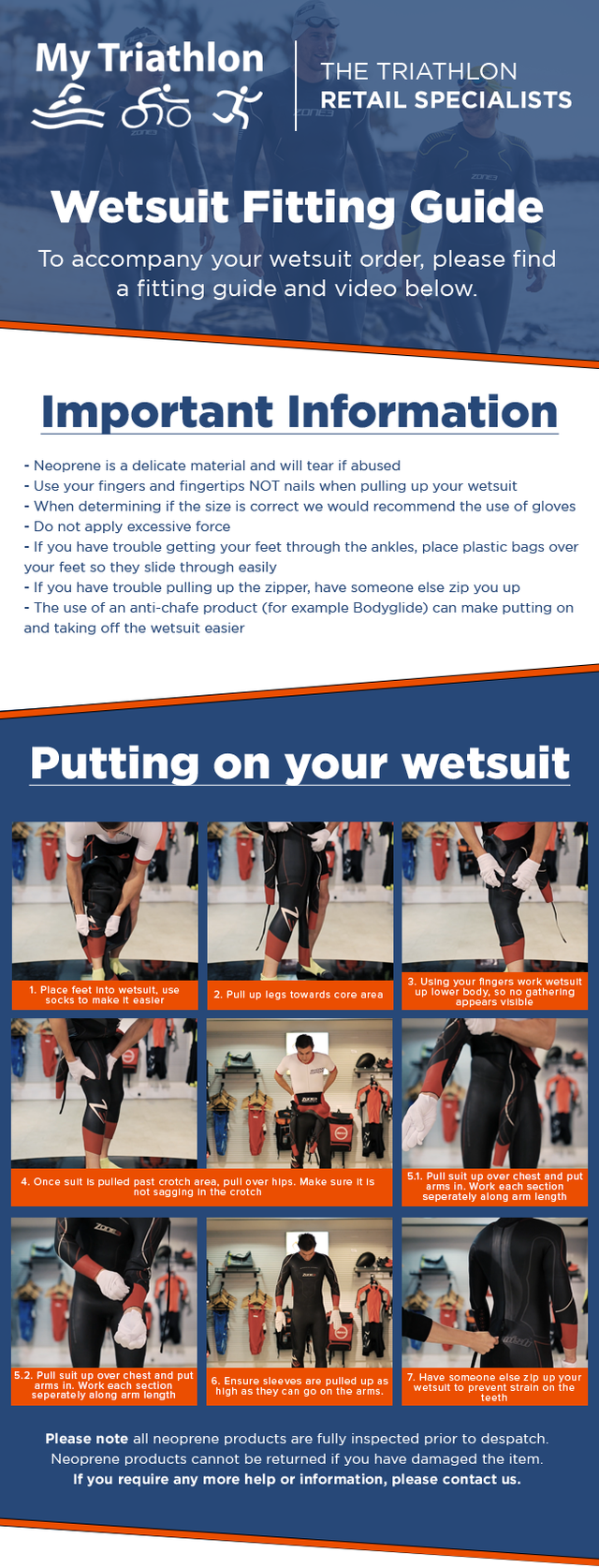 A beginners guide to wetsuit fitting My Triathlon