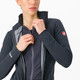 Castelli - Alpha Doppio RoS Jacket - Women's - LightBlack/SilverReflex/Dark