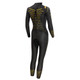 ZONE3 - Thermal Aspect Breaststroke Wetsuit - Women's - Black/Orange/Yellow - Ex rental -2 Hire