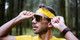 Compressport - Thin Headband On/Off - Ceylon Yellow - 2025