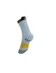 Compressport - Pro Racing Socks V4.0 Trail - Grey Dawn/Ceylon Yellow - 2025