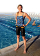 core Buoyancy Shorts by the Pool