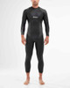 2XU - P:1 Propel Men's Wetsuit - Black/Silver Shadow - Ex-Rental, One Hire