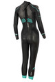 Zone3 - Women's Advance Wetsuit - Black/Turquoise/Gunmetal - Ex-Rental 1 Hire - 2024