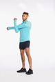 2XU - Light Speed 1/2 Zip - Men's - Porcelain/Oceanside Reflective