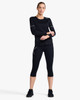 2XU - Aero Long Sleeve - Women's - Black/Silver Reflective - 2024