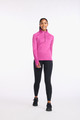 2XU - Ignition 1/4 Zip - Women's - Festival/Mulberry Reflective