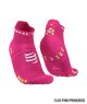 Compressport - Pro Racing Socks v4.0 Run Low - Unisex - Fluo Pink/Primerose