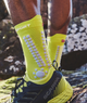 Compressport - Pro Racing Socks v4.0 Trail - Unisex - Primerose/Alloy