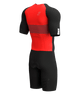Compressport - Aero Short Sleeve Trisuit - Men's - Black/Red