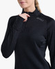 2XU - Ignition 1/4 Zip - Women's - Black/Black Reflective