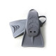 Zone3 - Silicone V-Flex Fins - Unisex - Silver - 2024