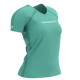 Compressport - Training Short Sleeve Logo Tshirt - Women's - Eggshell Blue/White - 2024