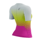 Compressport - Tri Postural Aero Short Sleeve Top - Women's - White/Safety Yellow/Neon Pink - 2024