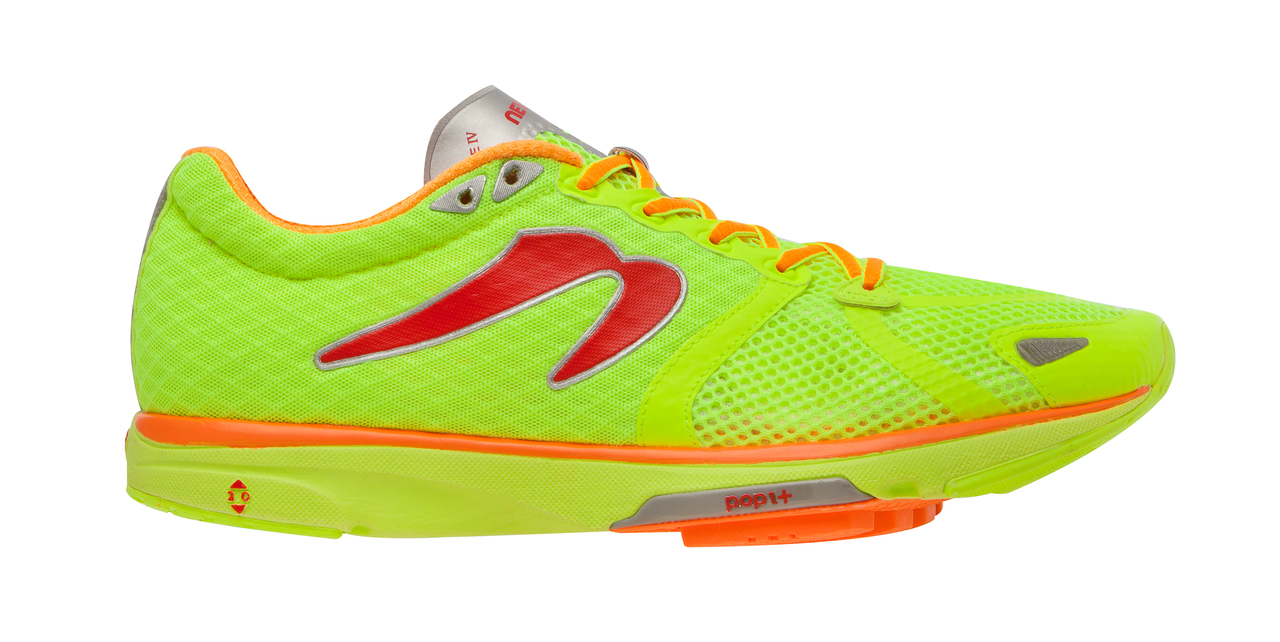 Newton Men's Distance IV - Neutral Light Weight Trainer - New 2014 Range -  Orange / Red - MyTriathlon