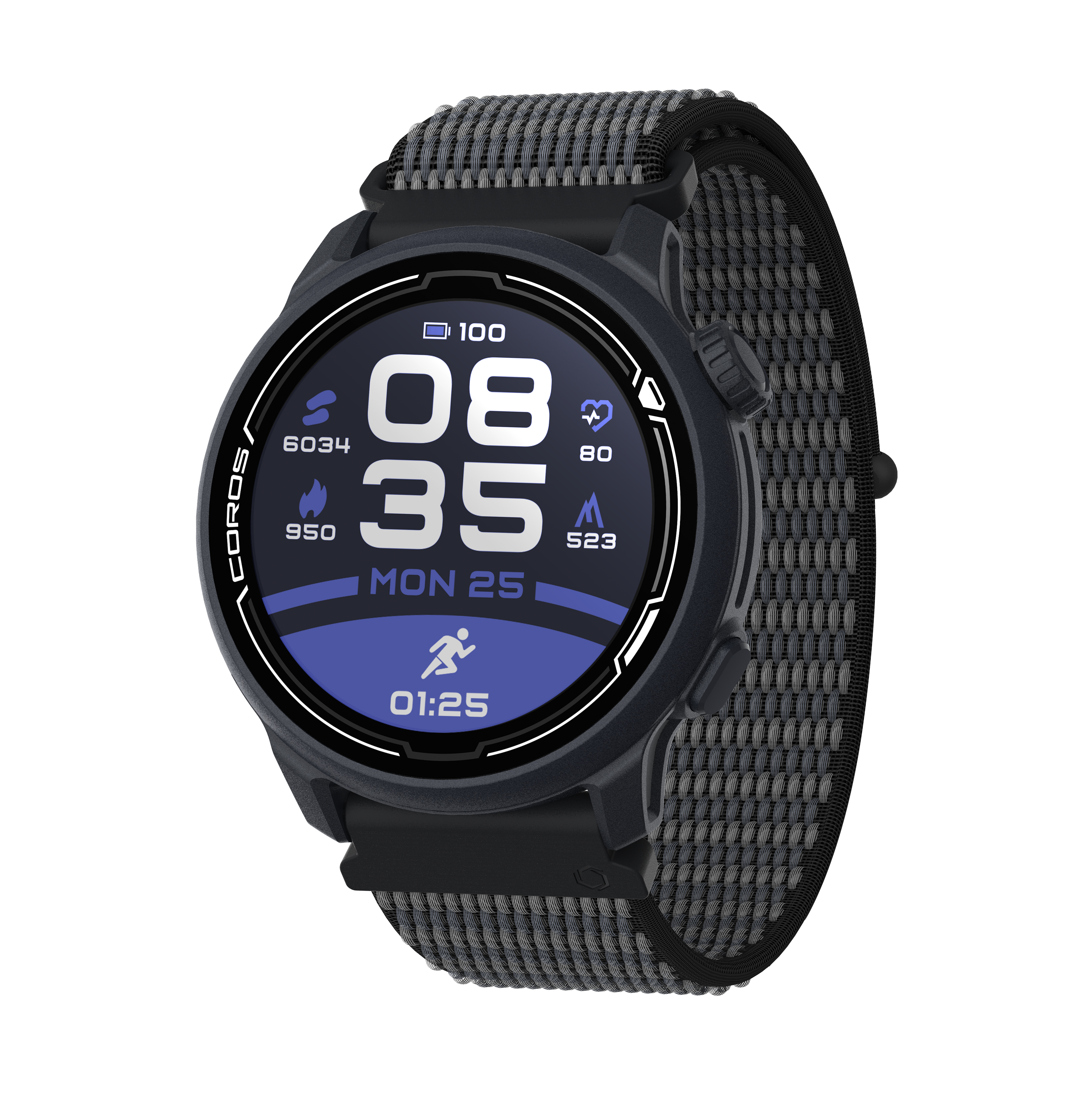 Coros PACE 2 Premium GPS Sport Watch with Nylon Strap - MyTriathlon