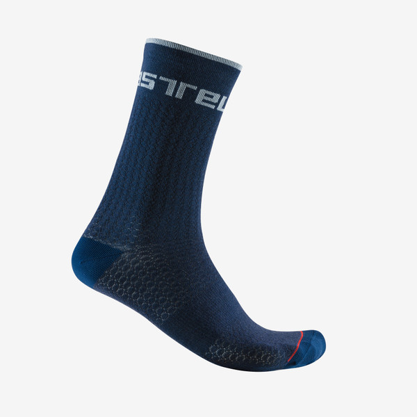 CASTELLI Distanza 20 Socken Unisex - Merinowolle, Wintergewicht, 20 Cm Höhe, Für Radsport & Outdoor