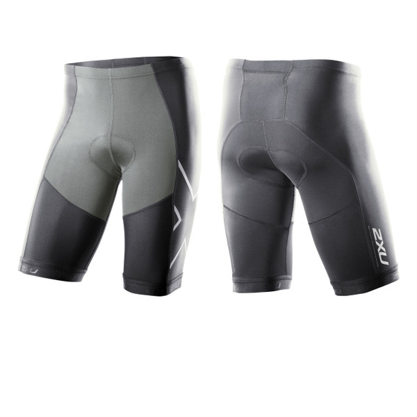 Download 2XU Men's G:2 Compression Tri Shorts - Black, Charcoal ...