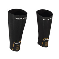 Zone3 – Unisex 8mm Neoprene Calf Sleeves – Black/Orange