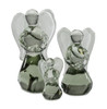  Glass Angels from Ngwenya Glass in the African Kingdom of Eswatini. Fair Trade Product, 100% Recycled Glass