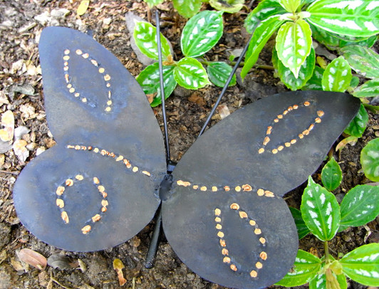 Recycled Metal Butterfly