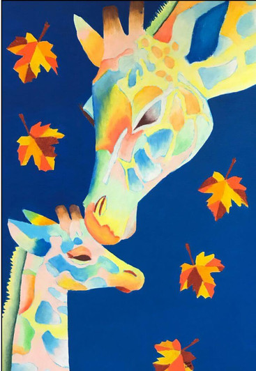 African Art Card - by Jocelyn Rossiter - Soulbrush Art