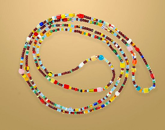 African Glass Love Beads