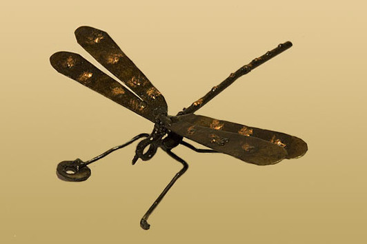 Recycled Metal Dragonfly Recycled Metal Dragonfly
