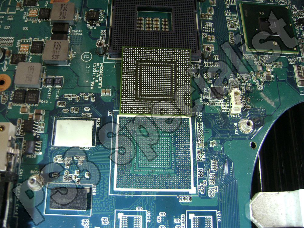 Sony Laptop Graphics Card GPU Reballing service