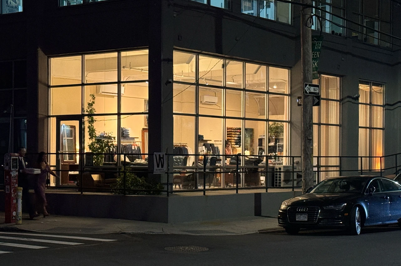 Williamsburg Garment Company's new denim store at 42 West Street