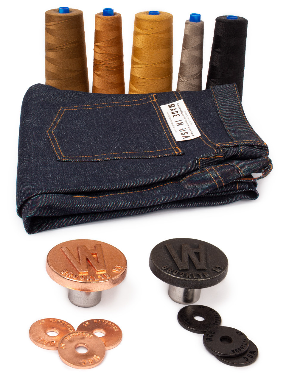 Slim Selvedge Custom Handmade Jeans | Williamsburg Garment Co. Slim Selvedge Custom Handmade Jeans | Williamsburg Garment Co.