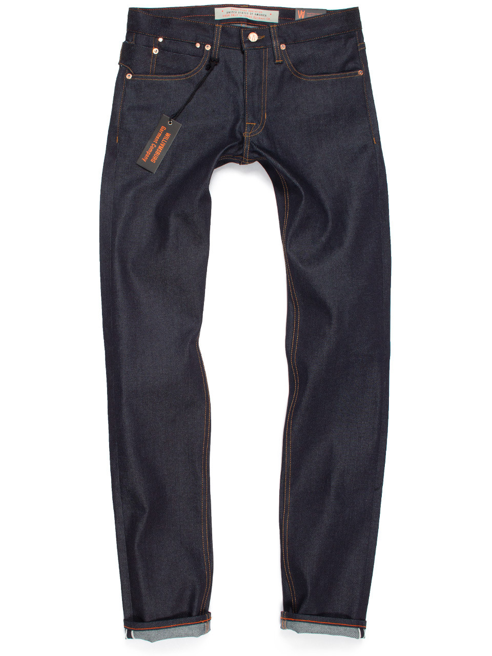 Selvedge Denim Best Color Jeans For Men Custom Made 'Raw Denim