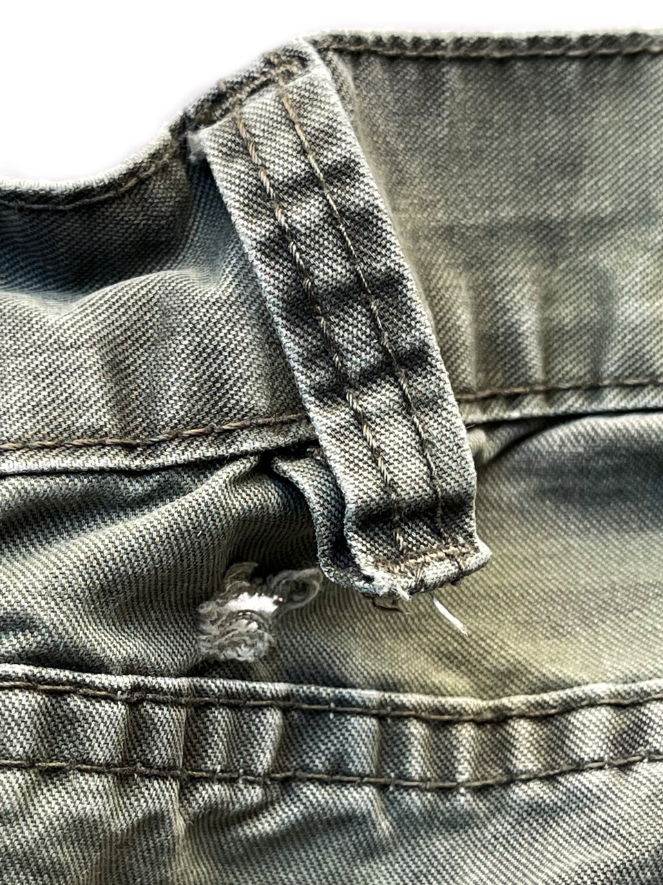 How to Repair Torn Belt Loops on Jeans